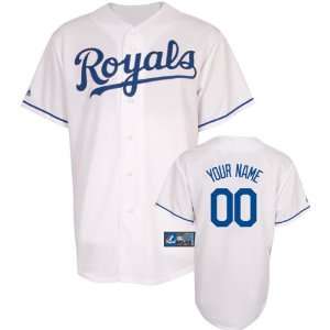  Kansas City Royals Customized Replica Home Baseball Jersey 
