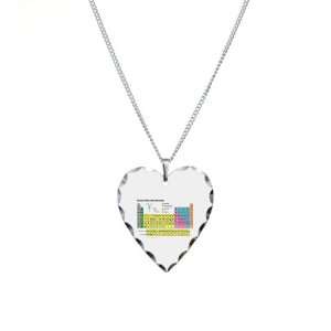  Necklace Heart Charm Periodic Table of Elements: Artsmith 