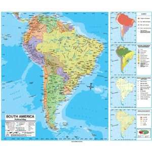  Universal Map 762545763 South America Advanced Political 
