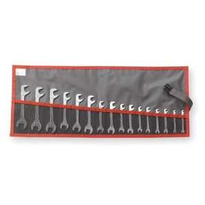  Open End Wrench Set Metric 16 PC: Home Improvement