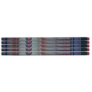  Chicago Cubs Pencil by National Design (5 Pack) Sports 