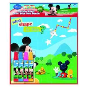  Mickey Double Sided Puzzle Set (12191A): Office Products