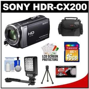  Sony Handycam HDR CX200 1080p HD Video Camera Camcorder 