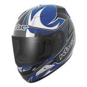   KBC FORCE RR RACE BLU_BLK XS MOTORCYCLE Full Face Helmet: Automotive