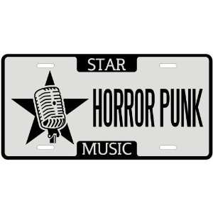 New  I Am A Horror Punk Star   License Plate Music  