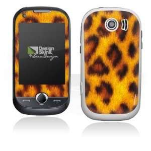  for Samsung B5310 Corby Pro   Leopard Fur Design Folie Electronics