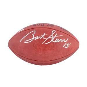  Bart Starr Signed Football: Sports & Outdoors