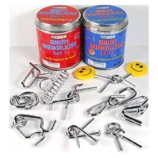  Twisted Nails Metal Puzzle Bundle of 4 Toys & Games