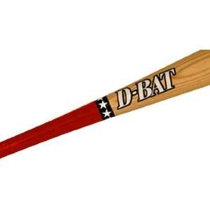  D Bat Pro Stock 243 Half Dip Baseball Bats RED 34 Sports 