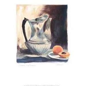 Catherine Hobart   Coffee & Peaches Size 18x22 Poster Print  
