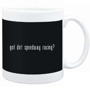  Mug Black  Got Dirt Speedway Racing?  Sports