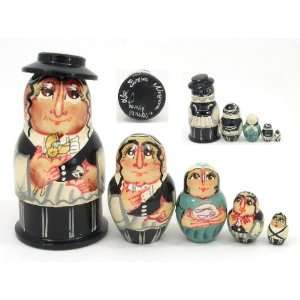  5p Russian Nesting Doll JEWISH DENTIST 