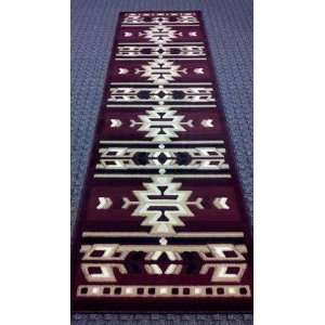  South West Native American Area Rug Runner 32 in X 10 Ft 