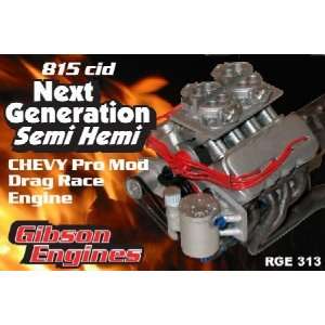  Next Generation Semi Hemi 815cid Chevy Pro Mod Drag Engine 