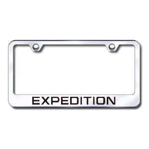  Ford Expedition Engraved Stainless Steel License Plate 