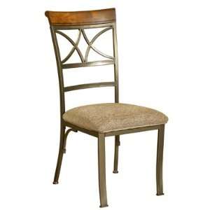  Hamilton Brown Upholstered Dining Chair (Set of Two): Home 