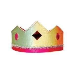  Reversible Silk Crowns Rainbow/Sky Toys & Games