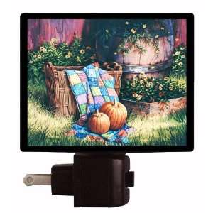    Quilt Night Light   Pumpkins and Patches   Country