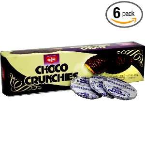 Packs Fibisco Choco Crunchies. 200g ea  Grocery 
