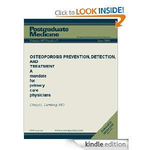   primary care physicians (Postgraduate Medicine) eBook Cheryl L