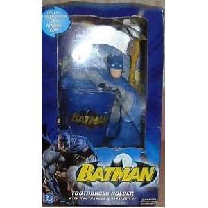  BATMAN TOOTHBRUSH HOLDER WITH TOOTHBRUSH AND RINSING CUP 