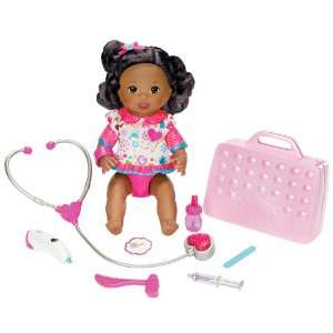    Little Mommy Doctor Mommy African American Doll Toys & Games