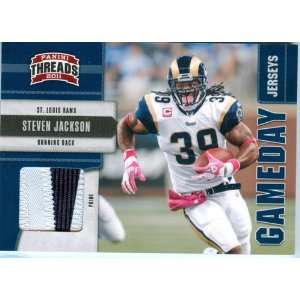   Steven Jackson Game Worn Jersey Card 23 of 50: Sports & Outdoors