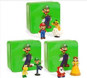 Super Mario Bros Limited Edition Figurines Tin Series 2  