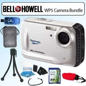  Bell & Howell BHWP5S WP5 Waterproof 12.2MP 5X Digital Camera Silver 