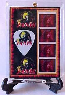 Janis Joplin Documentary Film and Guitar Pick Display  
