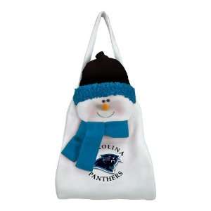  BSS   Carolina Panthers NFL Snowman Plush Door Sack or 