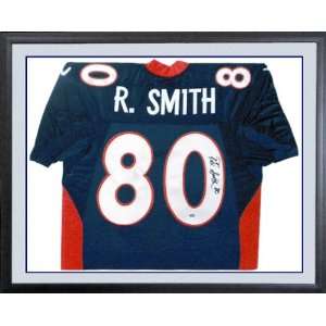  Rod Smith Denver Broncos Framed Autographed Jersey: Sports 
