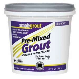  4 each Simplegrout Pre Mixed Grout (PMG333QT)