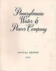 1953 PENNSYLVANIA WATER & POWER COMPANY illustrated Annual Report