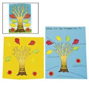  Make A Tree of Thanks Stickers   Stickers & Labels 
