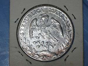 1896 Go RS MEXICO EIGHT REALES IN ABOUT EXTRA FINE CONDITION #621 