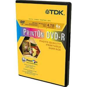  TDK PrintOn DVD R Electronics