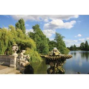  Garden Tuscan Statues and Fountains Wall Mural
