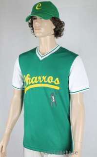 Kenny Powers Baseball Jersey & Cap Charros Full Costume Eastbound and 