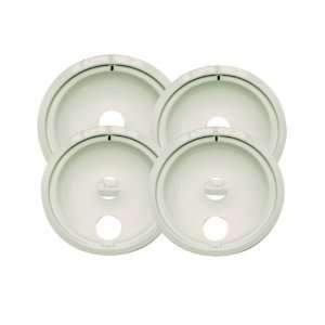 Range Kleen P119204XAZ Porcelain GE Drip Pans Set Of 4 Containing 3 