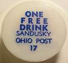 Sandusky Ohio Trade Token Amvets Post 17 GF One Free Drink 38mm (3m179 