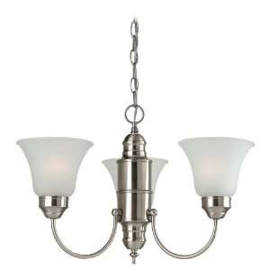  By Seagull Lighting 31235 962 Linwood Brushed Nickel Three 