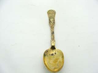 1892 Worlds Fair US Sterling Spoon with Columbus on it  