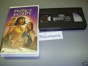The Prince Of Egypt VHS Clamshell Dreamworks PG CC OOP 667068484830 