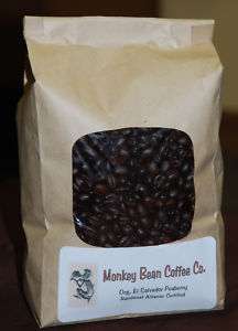 El Salvador Peaberry Organic Roasted Coffee   1 lb bag  