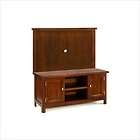 home styles furniture hanover wood w back panel cherry tv
