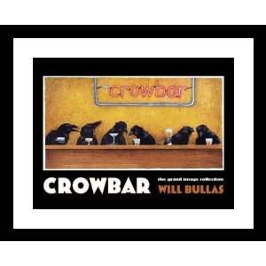  Crow Bar by Will Bullas   Framed Artwork