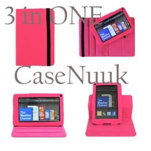   Rotating Detachable Suede Leather Case w/ Screen Protector & Stylus
