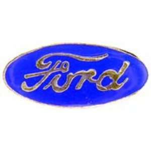  Ford Logo Pin Blue 7/8 Arts, Crafts & Sewing