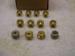 NOS BRASS SPEAKER TERMINAL NUTS AR KLH ADVENT &OTHERS  